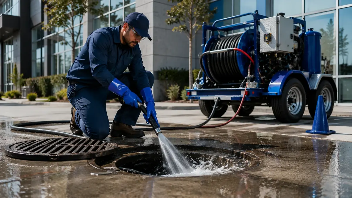 Commercial Hydro Jet Drain Cleaning in Maricopa