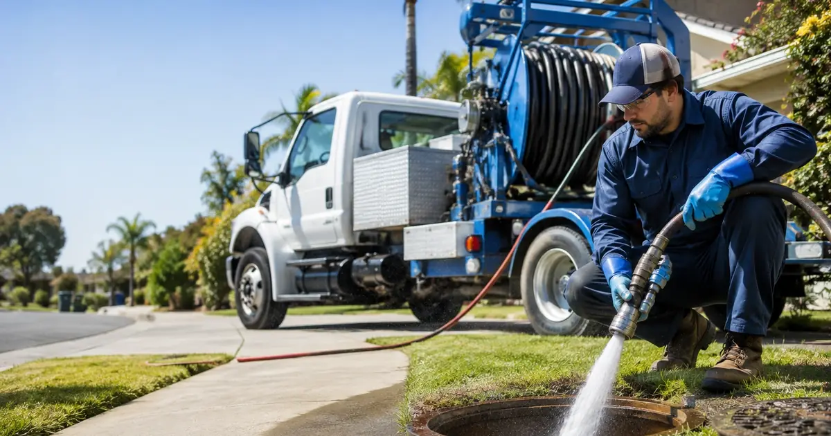 Hydro jet sewer cleaning Maricopa