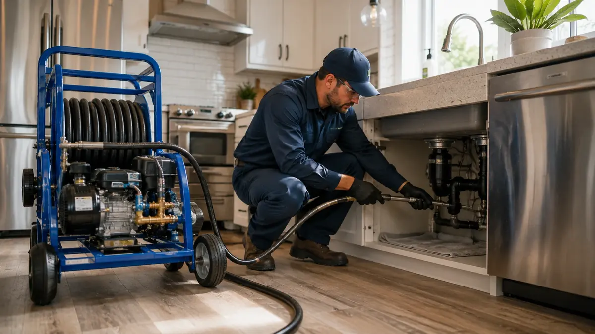 Kitchen Drain Hydro Jetting in Maricopa