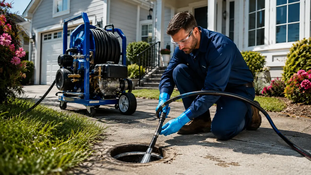 Residential Hydro Jet Drain Cleaning in Maricopa